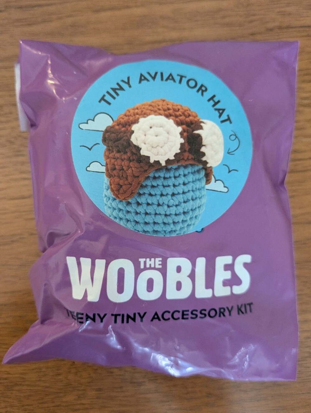 🛩️ Woobles Tiny Aviator Hat Accessory Kit NEW Sealed Mystery Crochet Kit Rare